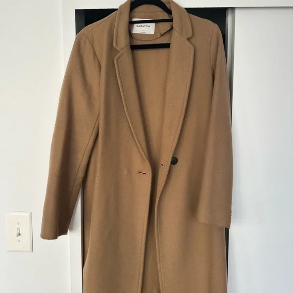 Aritiza Babaton Women's Tan Coat - Picture 2 of 4